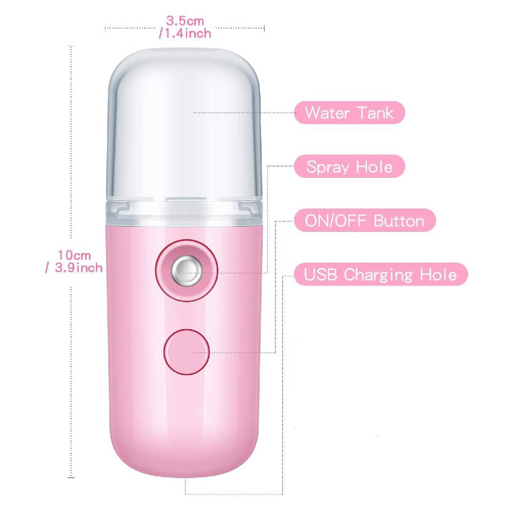 Mini USB Face Steamer Vaporizer Humidifier