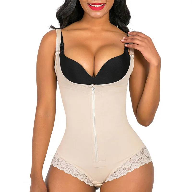 Open Bust Double Control Bodysuit