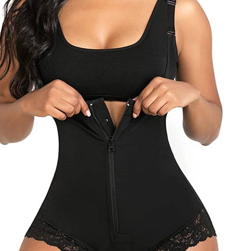Open Bust Double Control Bodysuit