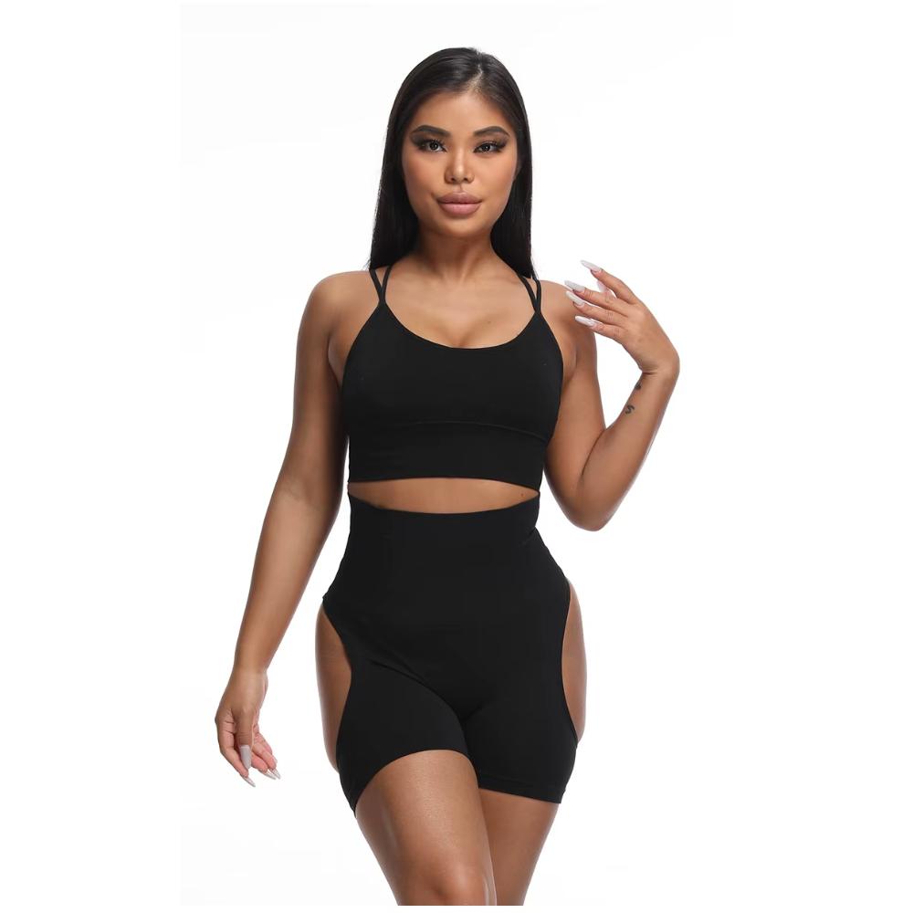 Open Buttocks Body Shaper Shorts