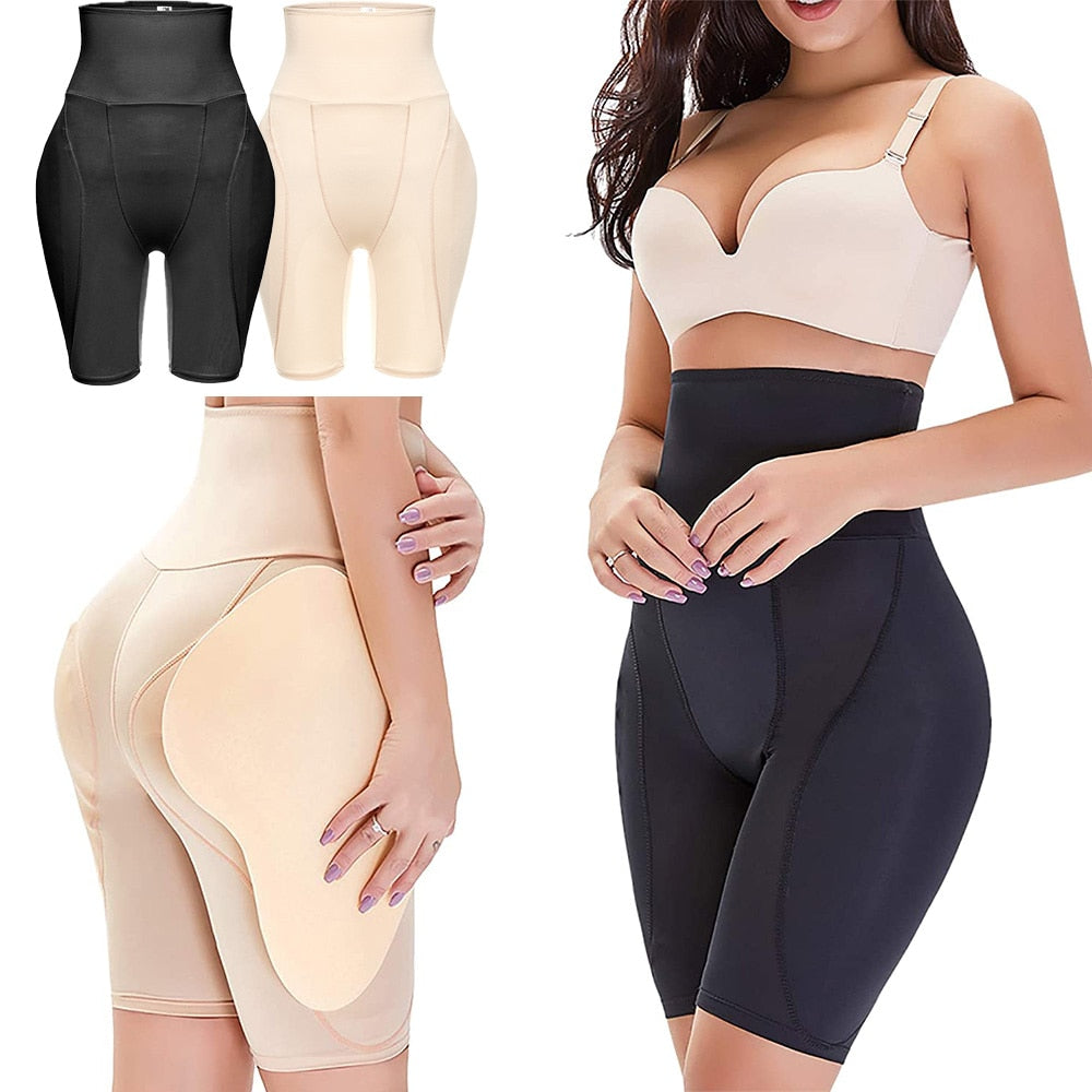 Women Padded Hips - Body Shaper Pants - Tummy Control Pants