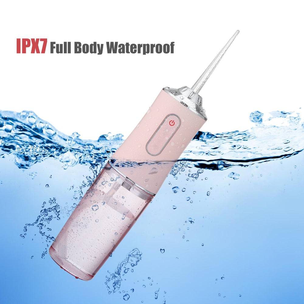 Dental Water Flosser - Portable Tartar Remover Device