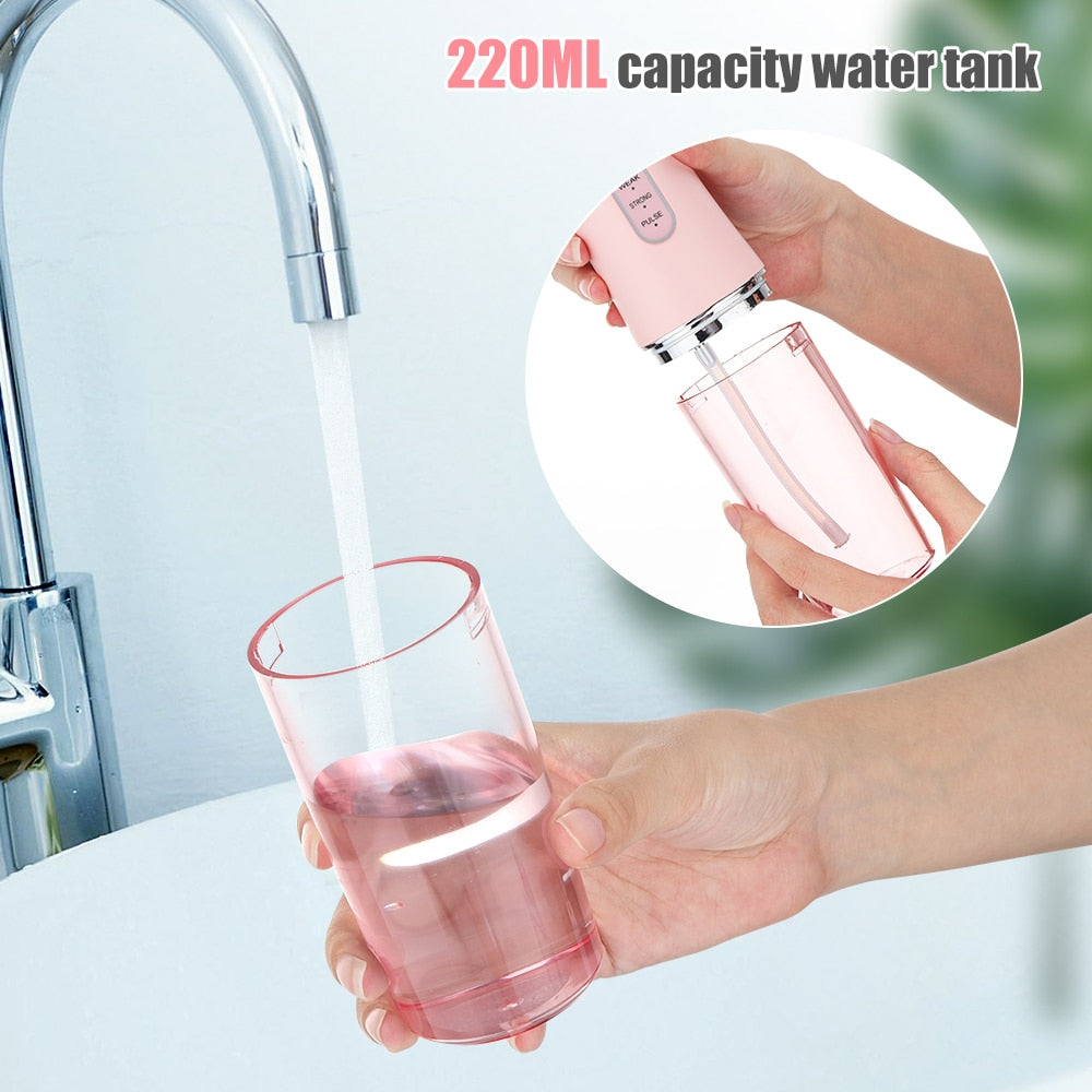 Dental Water Flosser - Portable Tartar Remover Device