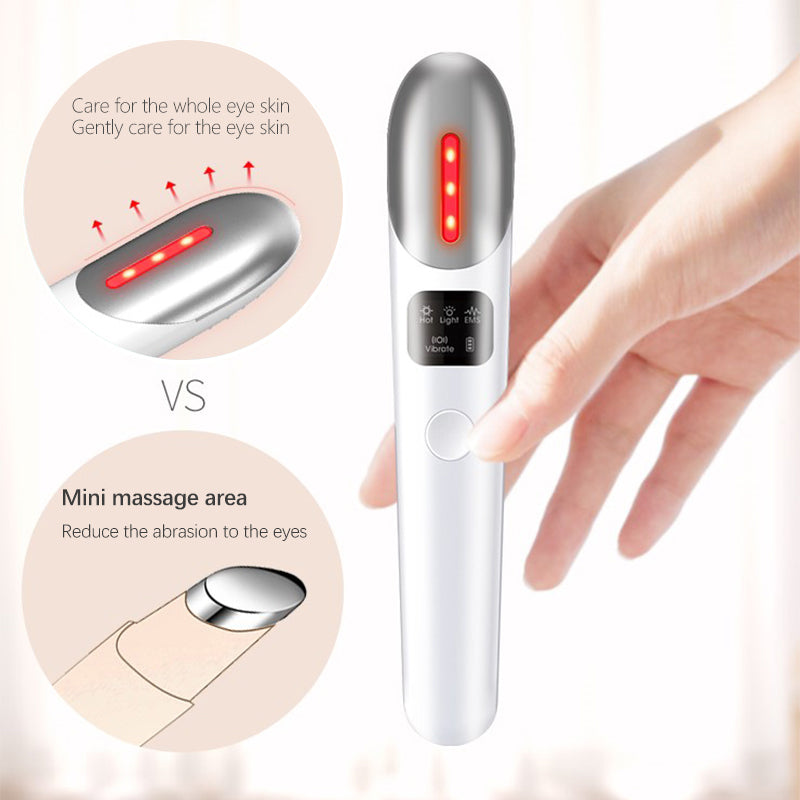 Red Light Eye Massager with Hot Compress