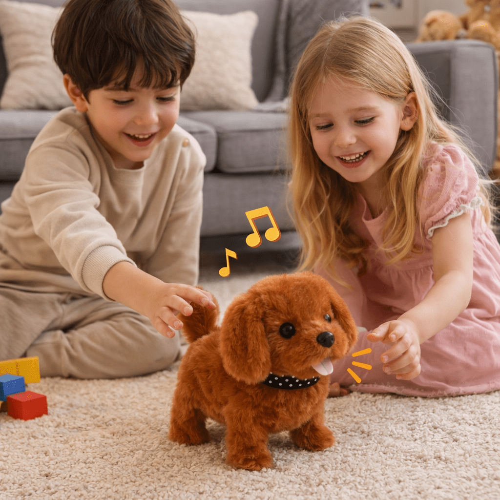 Fun Electronic Pet Dog Toy with Sounds and Movement