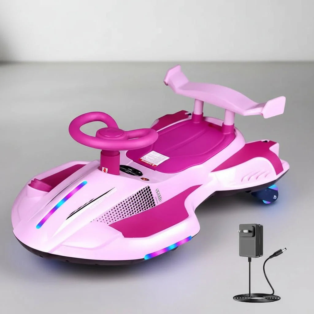 Fun 12V Electric Ride On Car With Music Lights - SweetyGem