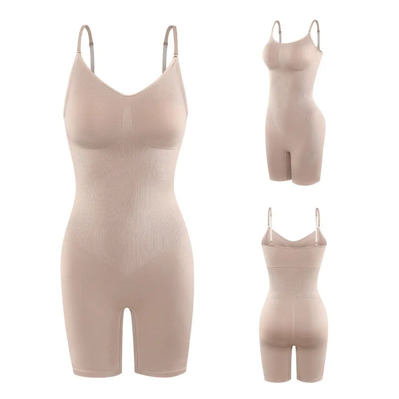 Sculpting Seamless Full Bodysuit Tummy Control Pants Bodywear Shapewear