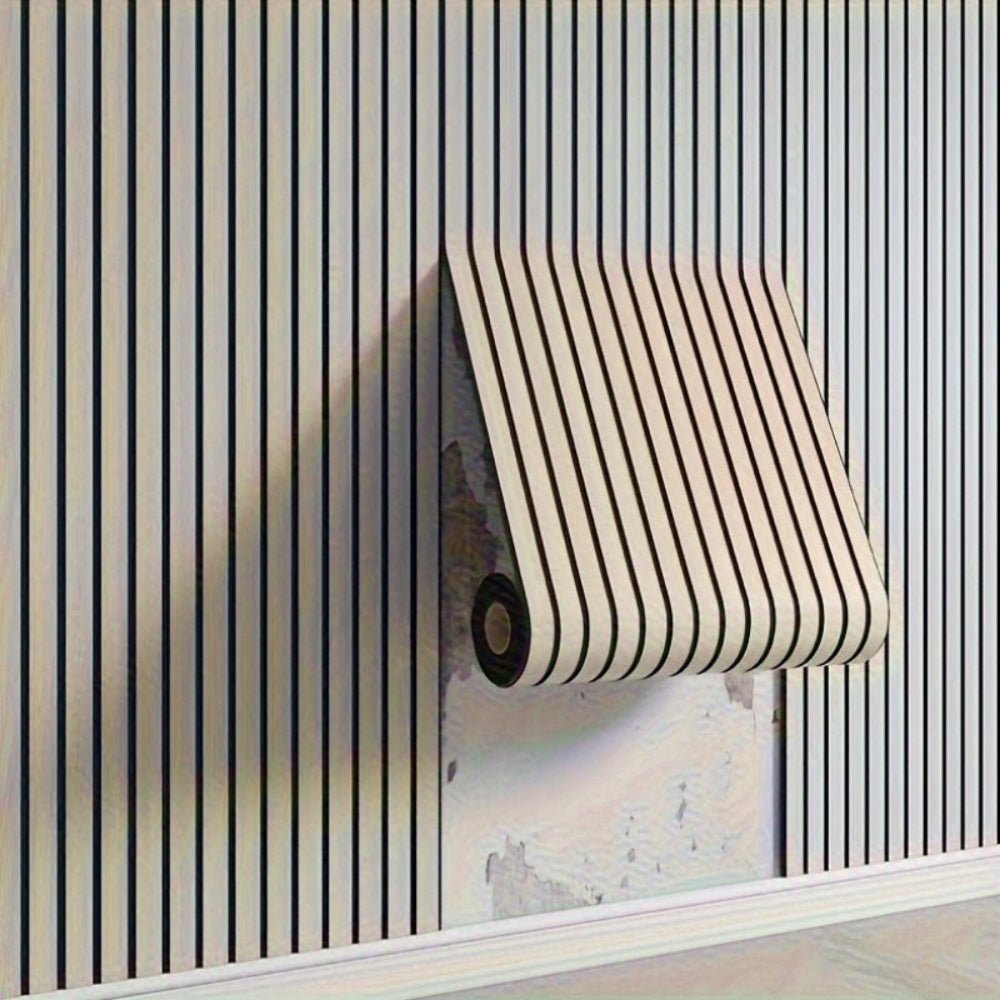 Easy Stick 3D Wooden Wall Panels Home Decoration