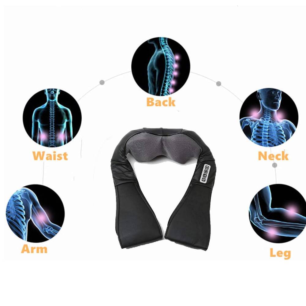 Shiatsu Massger Back and Neck Shoulder Massage with Heating
