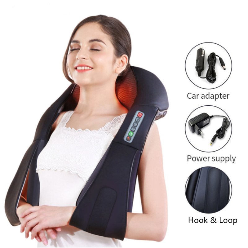 Shiatsu Massger Back and Neck Shoulder Massage with Heating