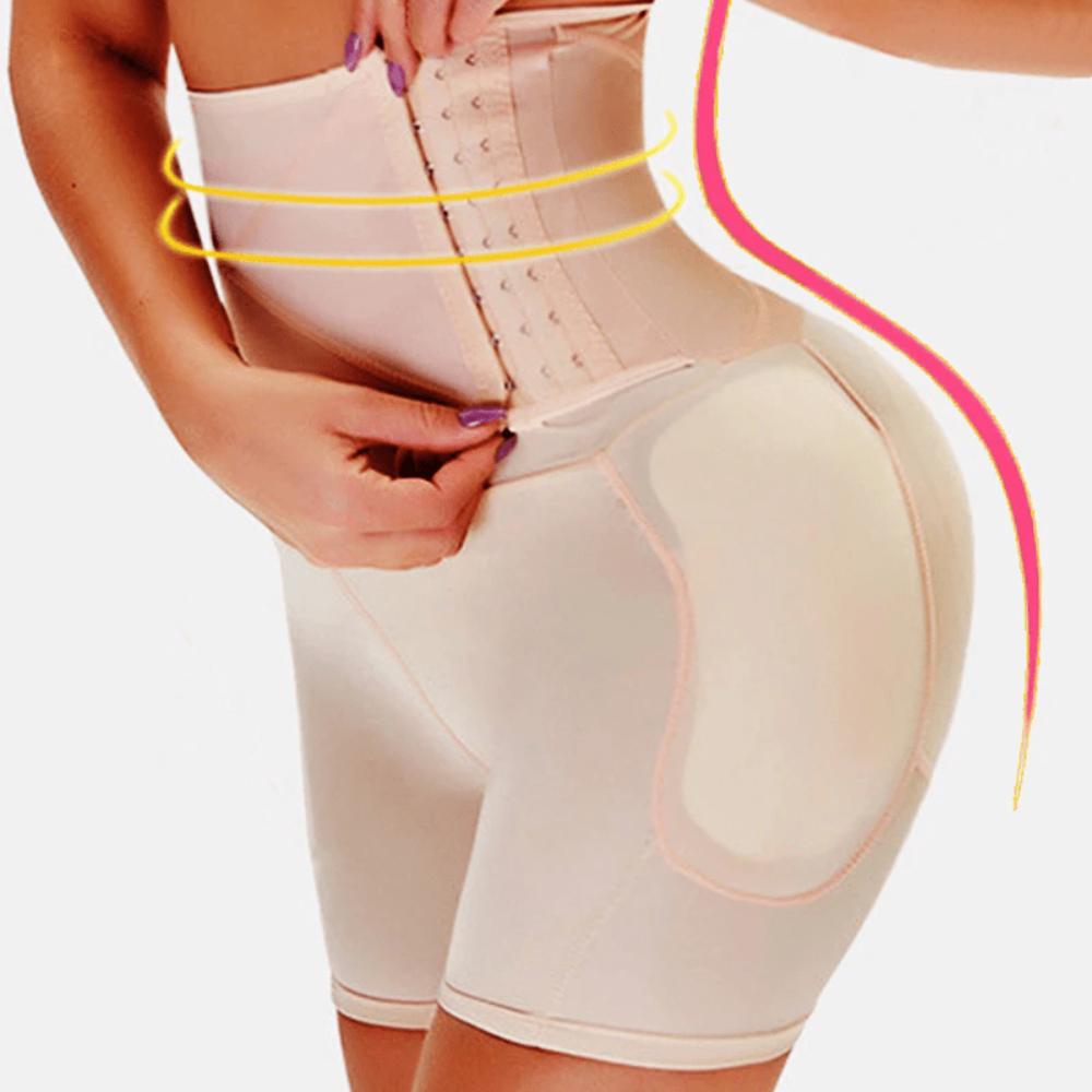 Side Hooks Waist Trainer Hips Shapewear Short