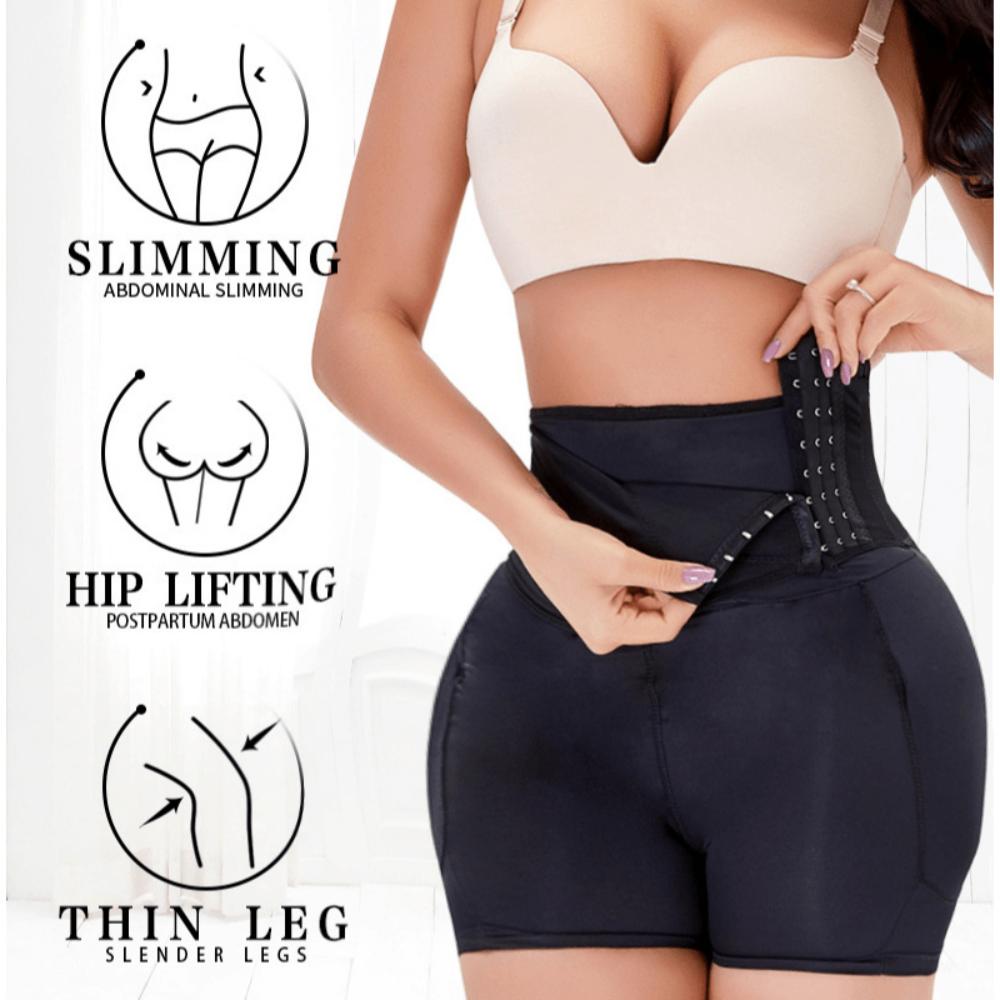 Side Hooks Waist Trainer Hips Shapewear Short