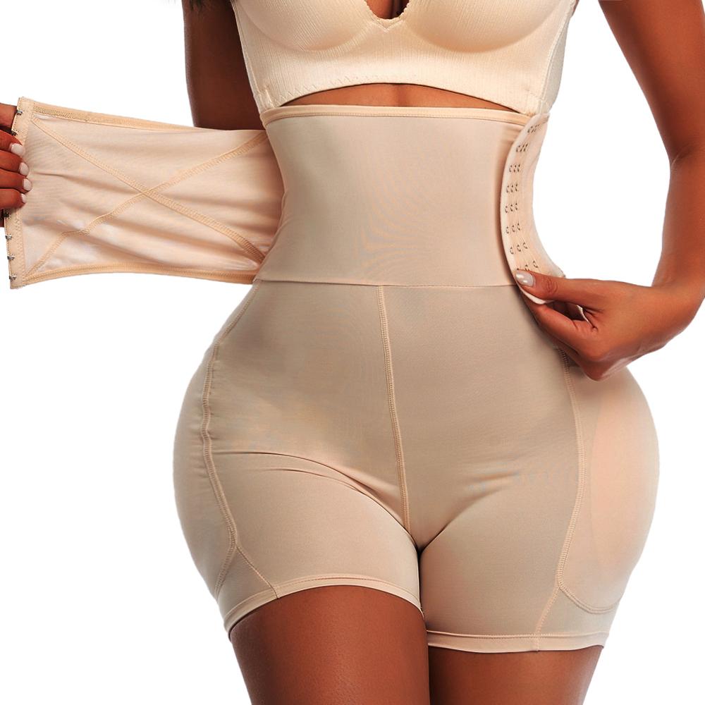 Side Hooks Waist Trainer Hips Shapewear Short