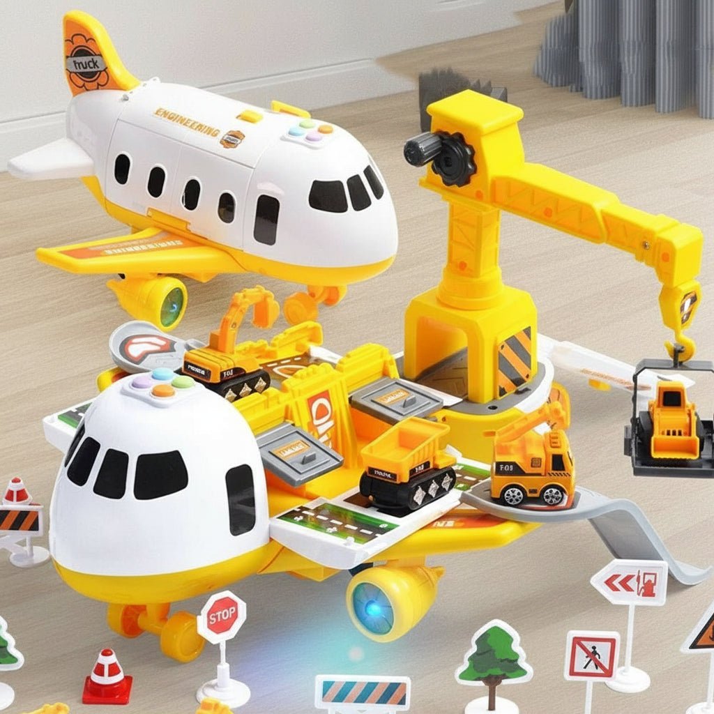 Fun Flying Toy Airplane Playset For Kids