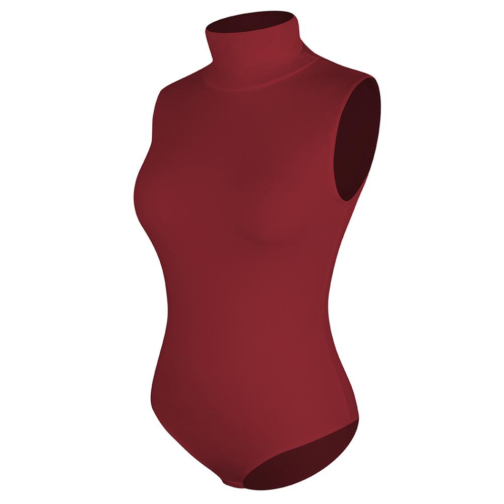 Women's High Neck Sleeveless Shapewear Bodysuit