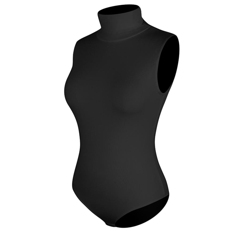 Women's High Neck Sleeveless Shapewear Bodysuit