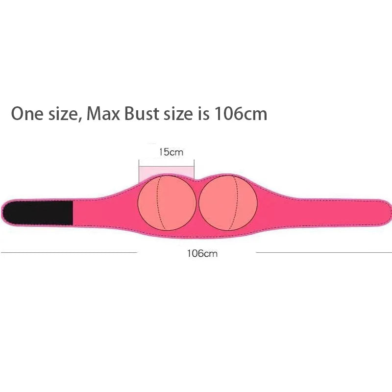Smart Heated Bra Breast Massager Electronic Vibration Chest Massager