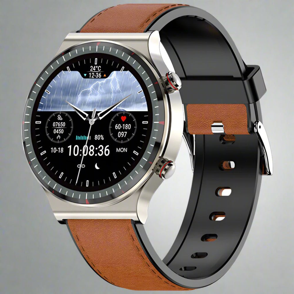 Advanced Fitness Tracker Heart Rate Blood Pressure Monitor