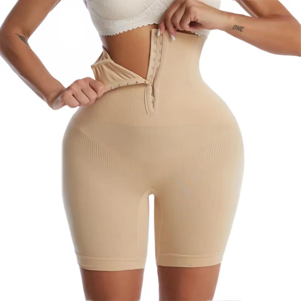 High Waist Tummy Control with Hook Shapewear Short