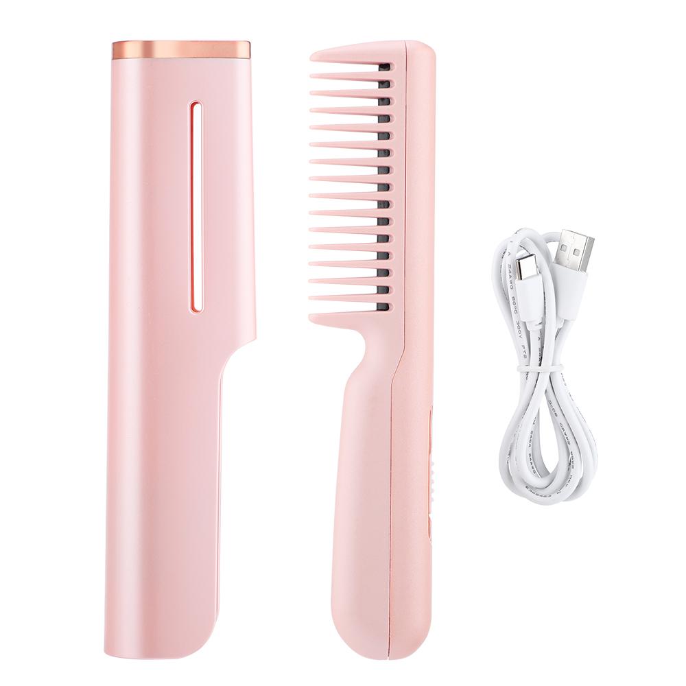 USB Hair Straightening Brush