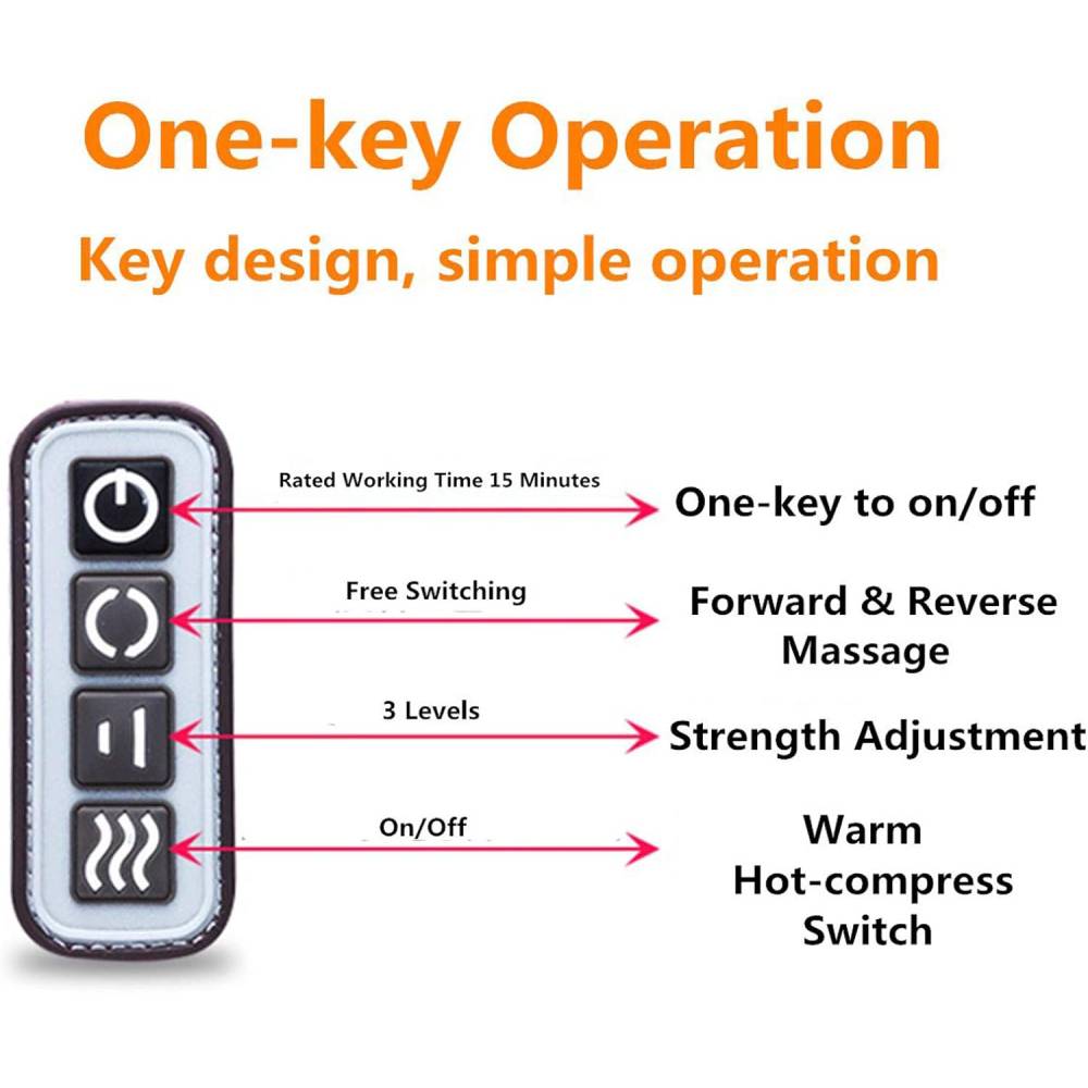 Vibrator Electric Foot Massager Machine Infrared