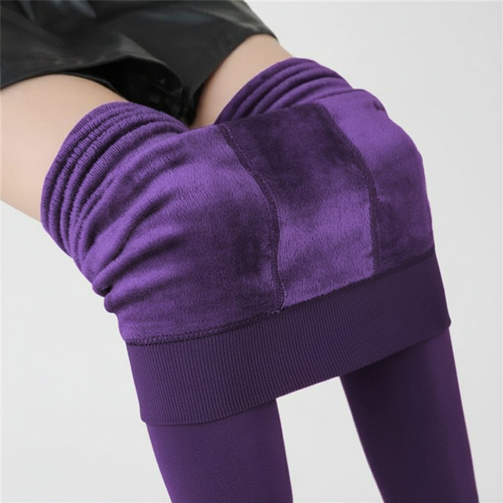 Warm Fleece Lined Leggings for Women