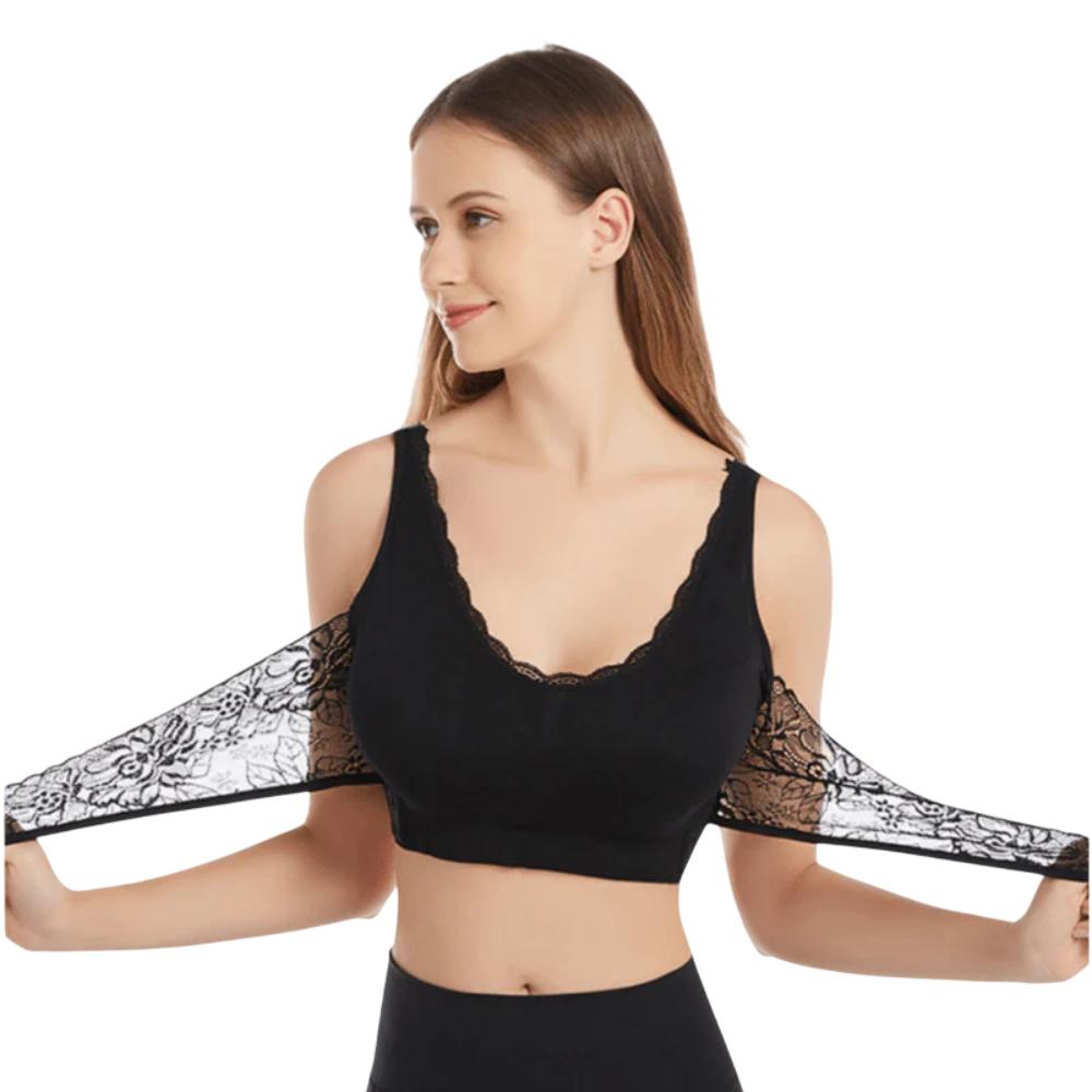 Wireless Front Adjustable Side Buckle Corset Bra