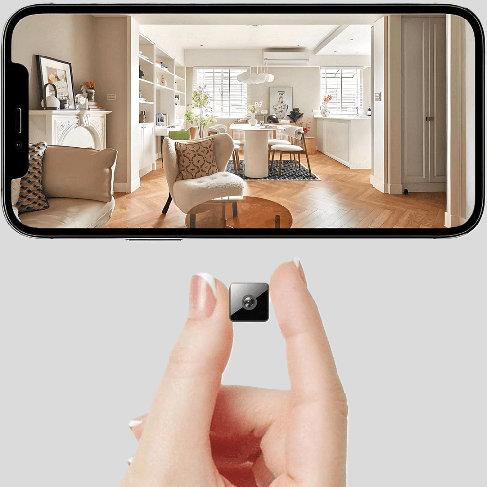 Compact Home Security Camera 1080P WiFi Indoor Monitor - SweetyGem