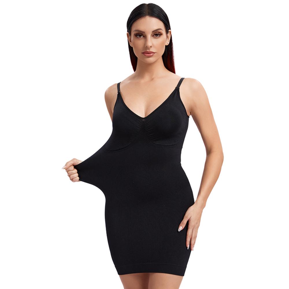 Women Corset Midi Shapewear Dress
