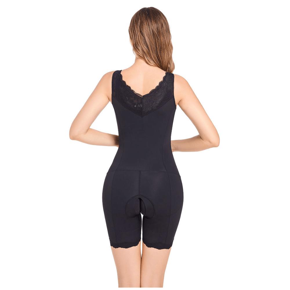 Women V Neck Lace Full Body Shapewear