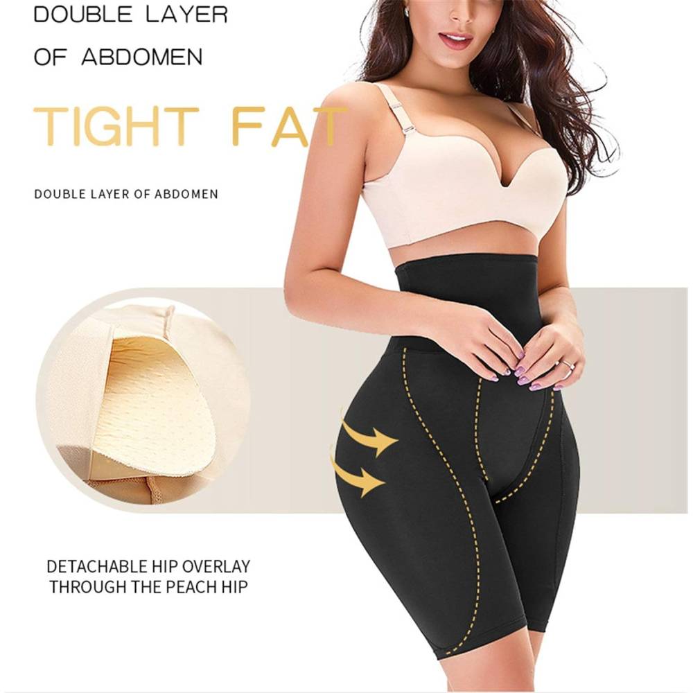 Women Padded Hips - Body Shaper Pants - Tummy Control Pants