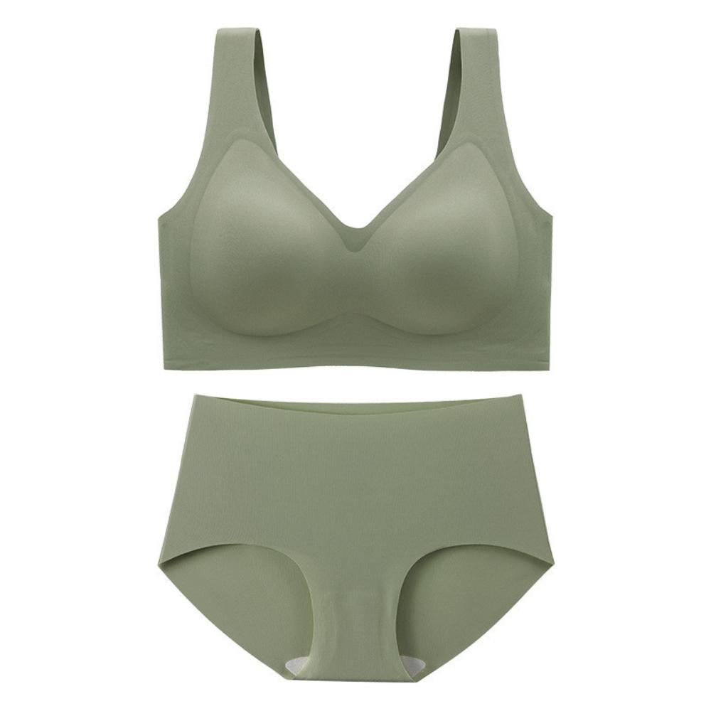 Women's Bra and High Waisted Underwear Shapewear Set