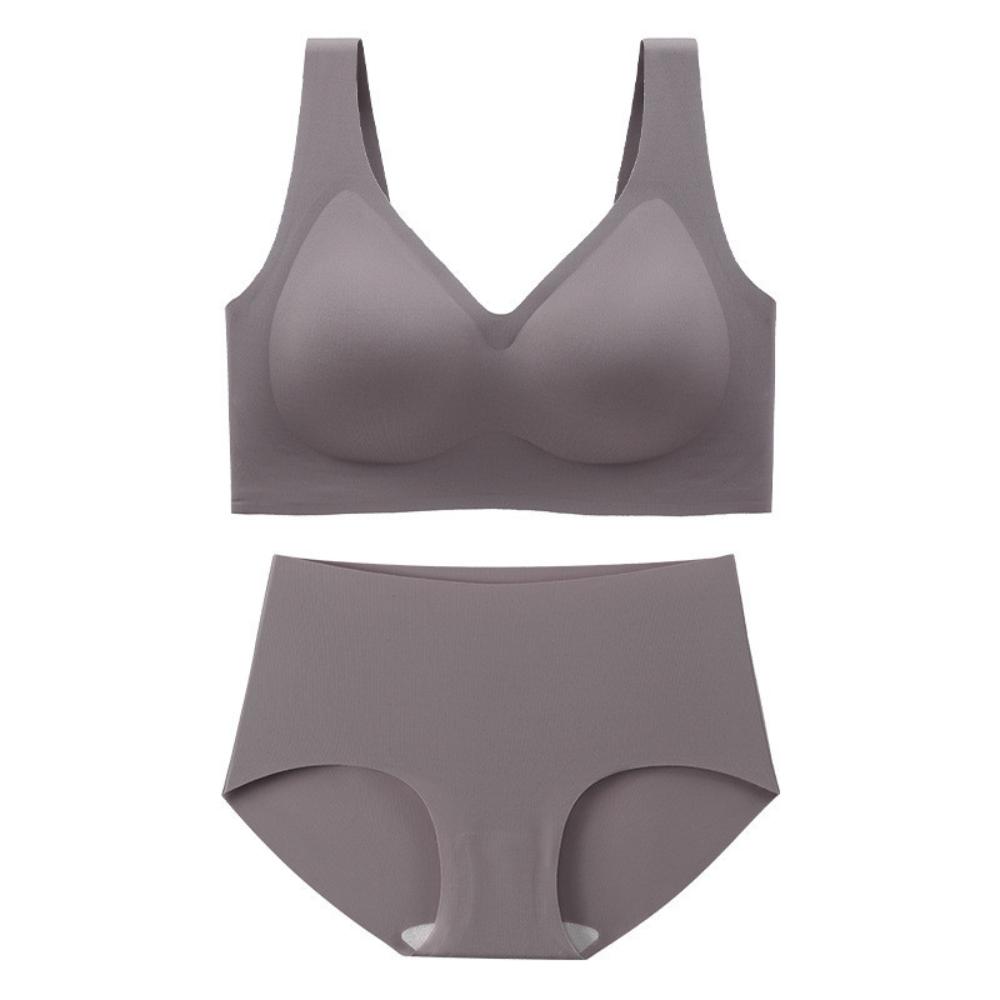 Women's Bra and High Waisted Underwear Shapewear Set