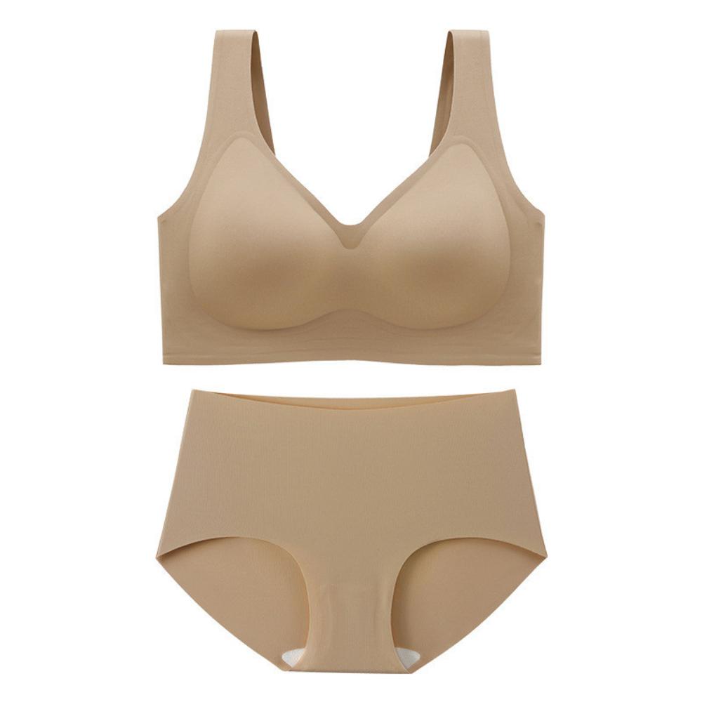 Women's Bra and High Waisted Underwear Shapewear Set