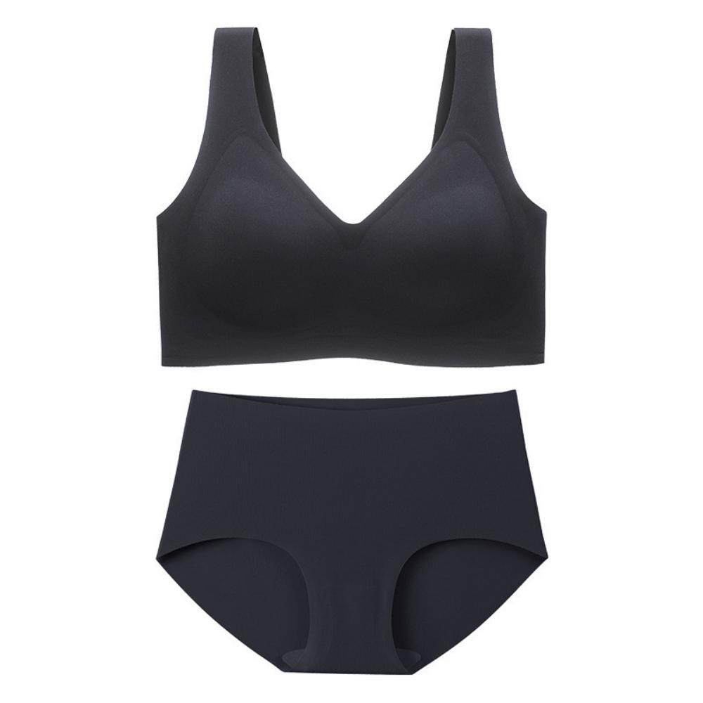 Women's Bra and High Waisted Underwear Shapewear Set