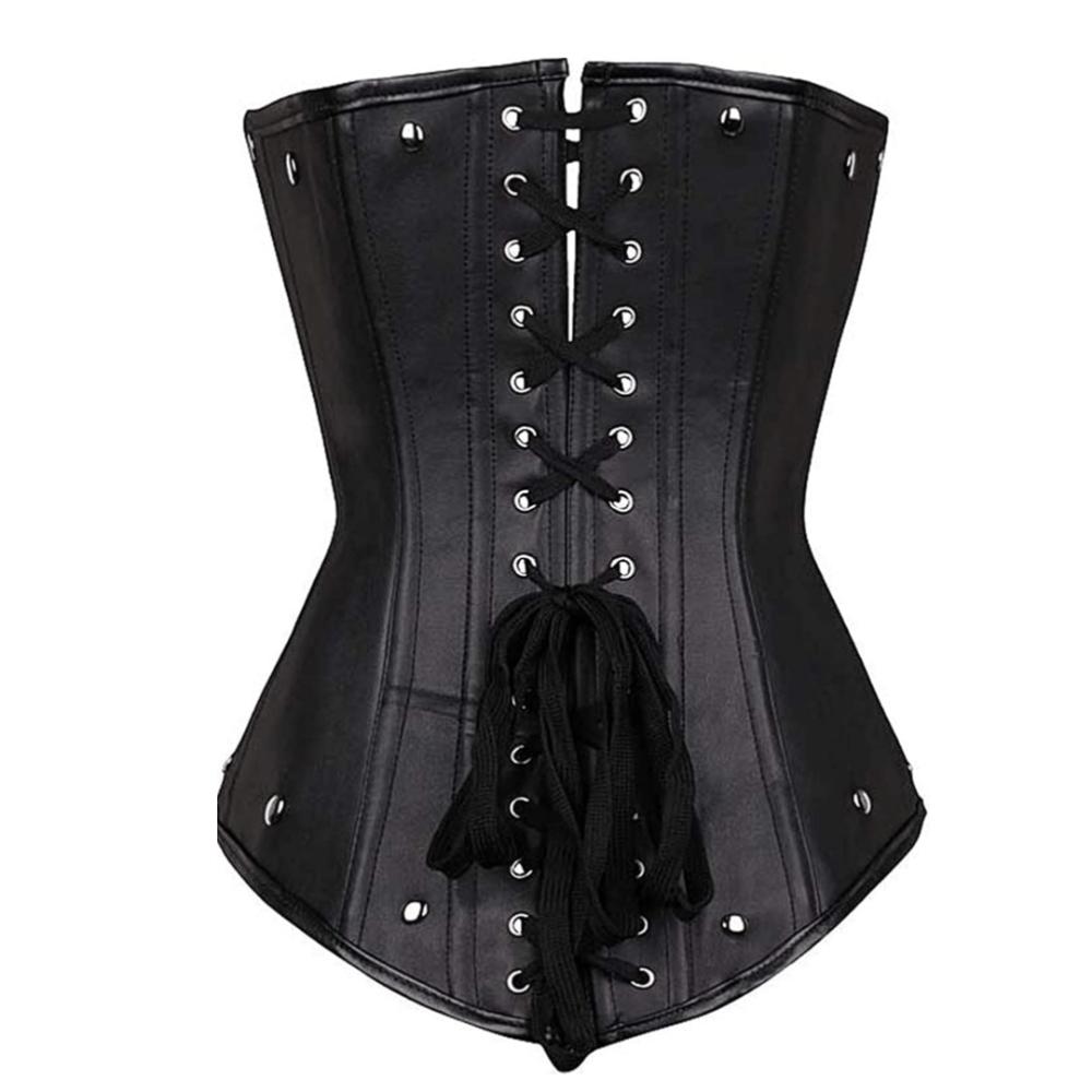 Women's Gothic Steampunk Underbust Waist Trainer Corset