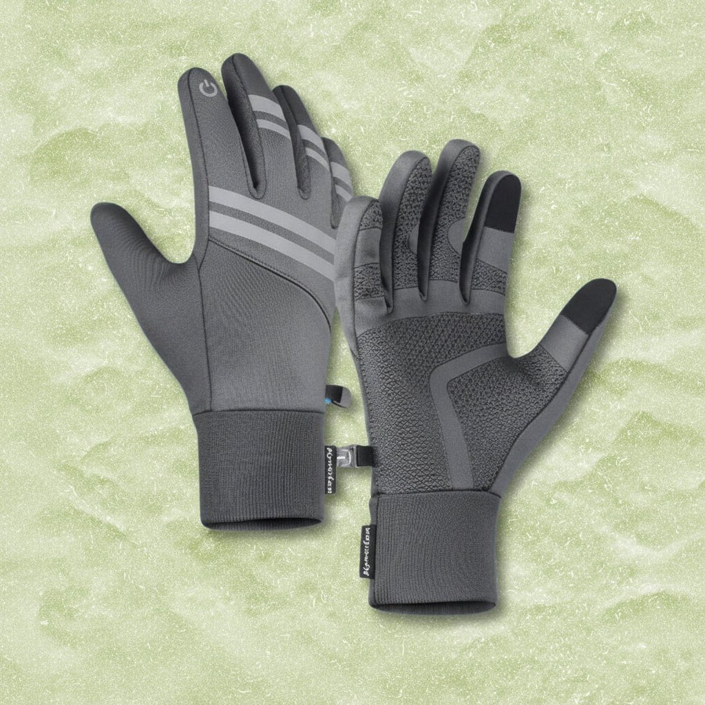Warm Waterproof Insulated Work Gloves for Outdoor Use