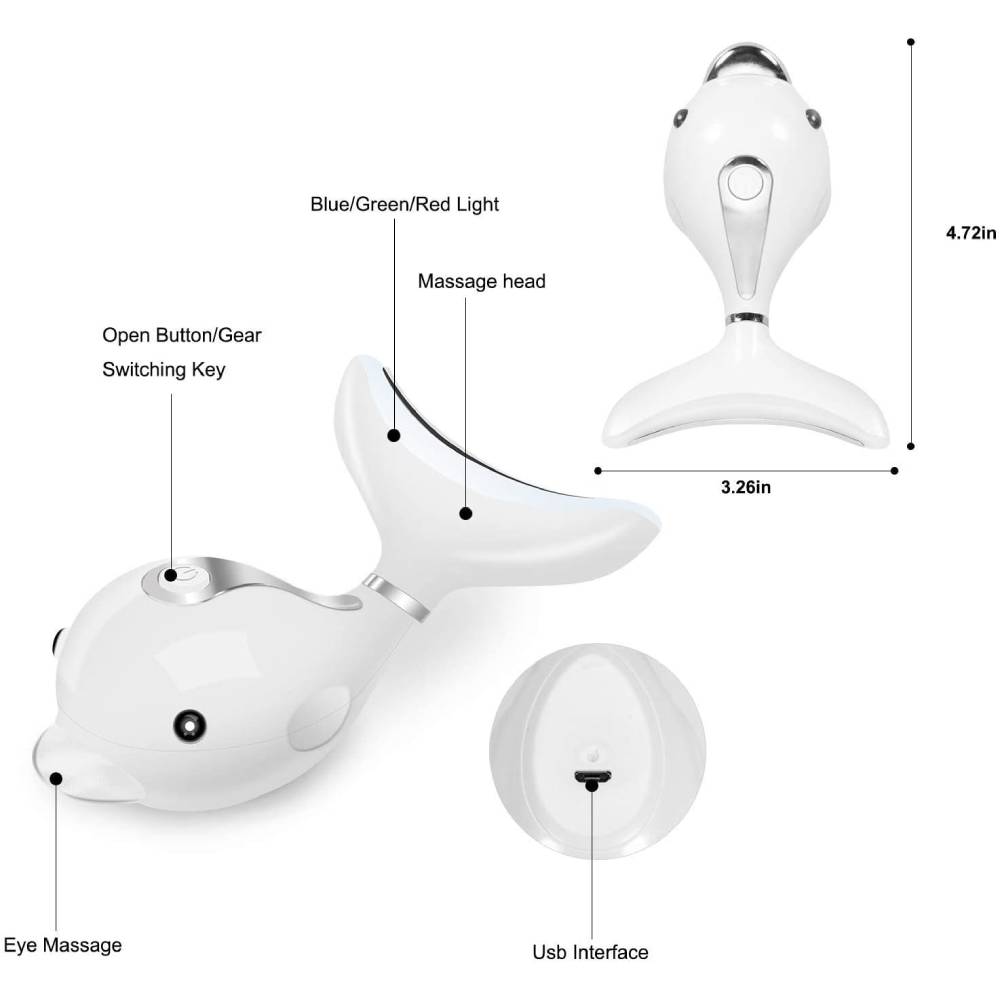 Photon LED Neck Massager - Neck Lifting And Anti Wrinkles