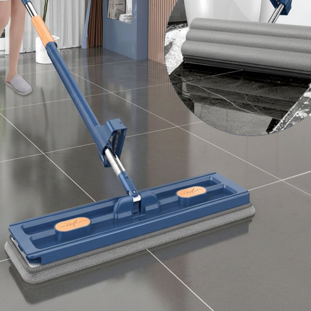 Wide Head Microfiber Mop with Long Ergonomic Handle - SweetyGem