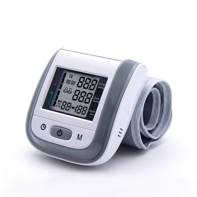 Digital Health Care LCD Wrist Blood Pressure Monitor