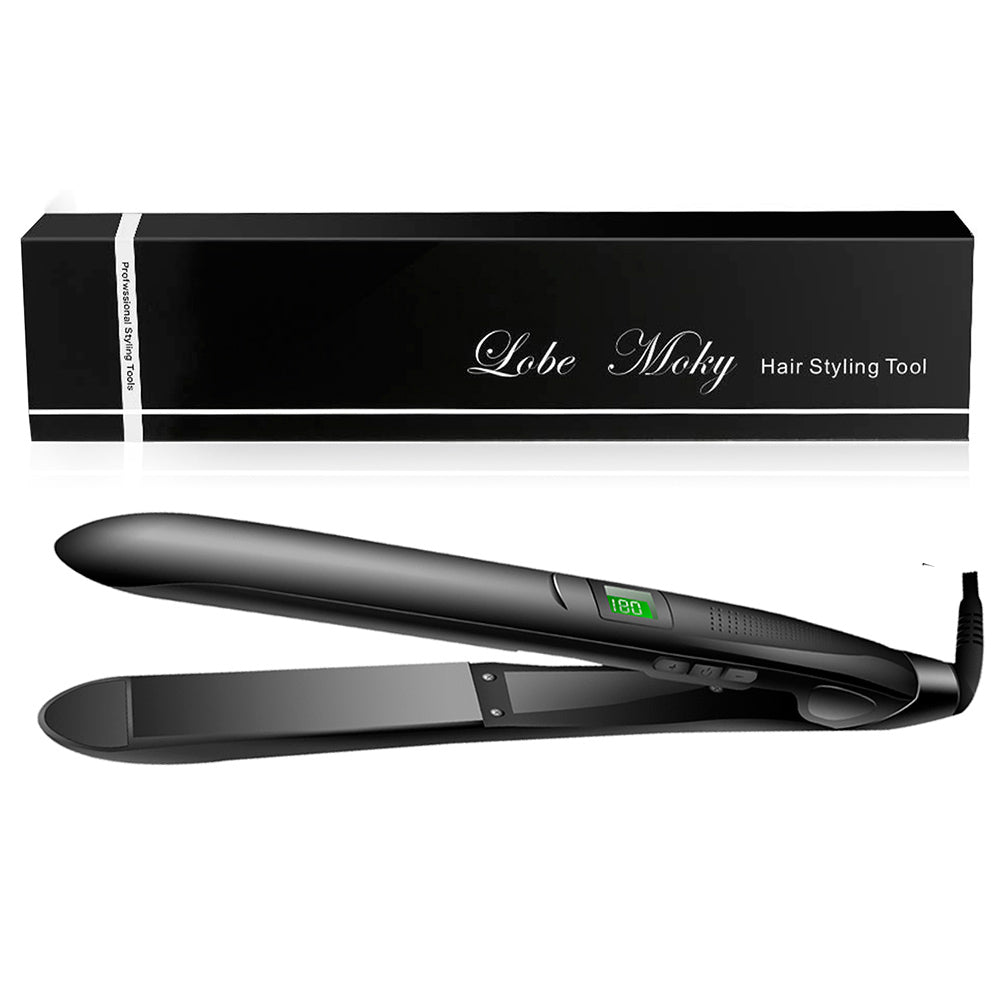 Electric Hair Straightener and Curling Ceramic Flat Iron