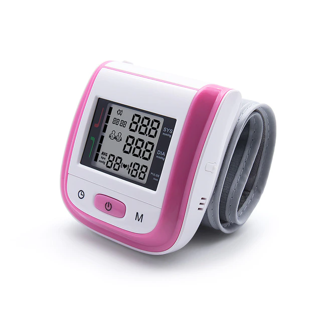 Digital Health Care LCD Wrist Blood Pressure Monitor
