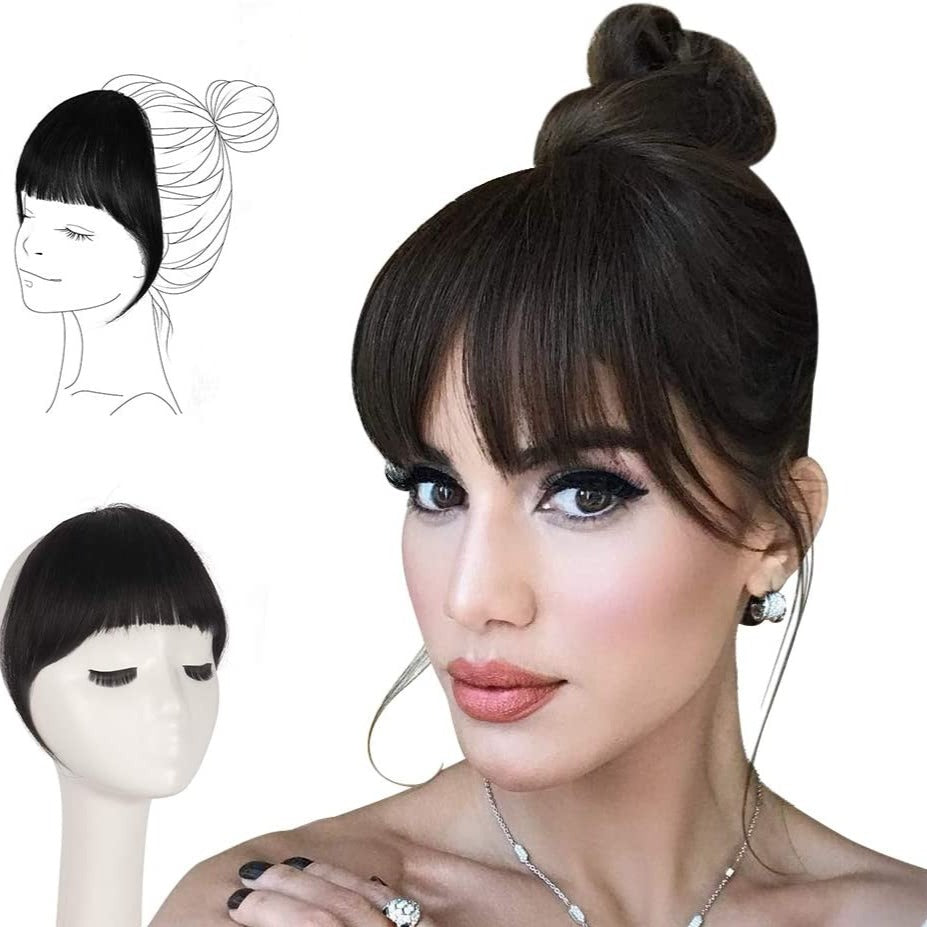 Clip in Hair Fringe Bangs