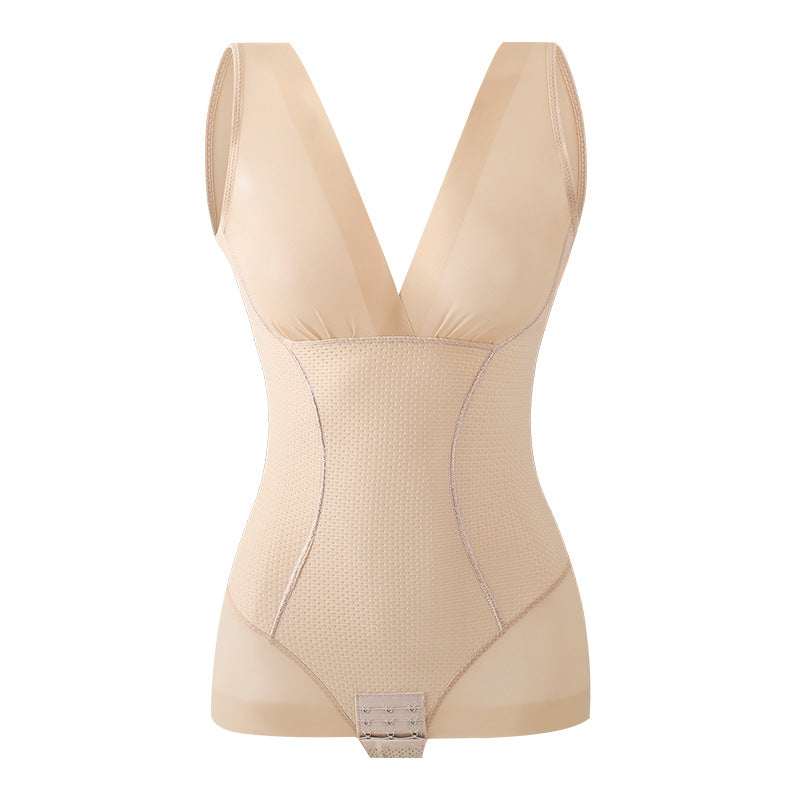 Neck Bodysuit Shapewear Tummy Control
