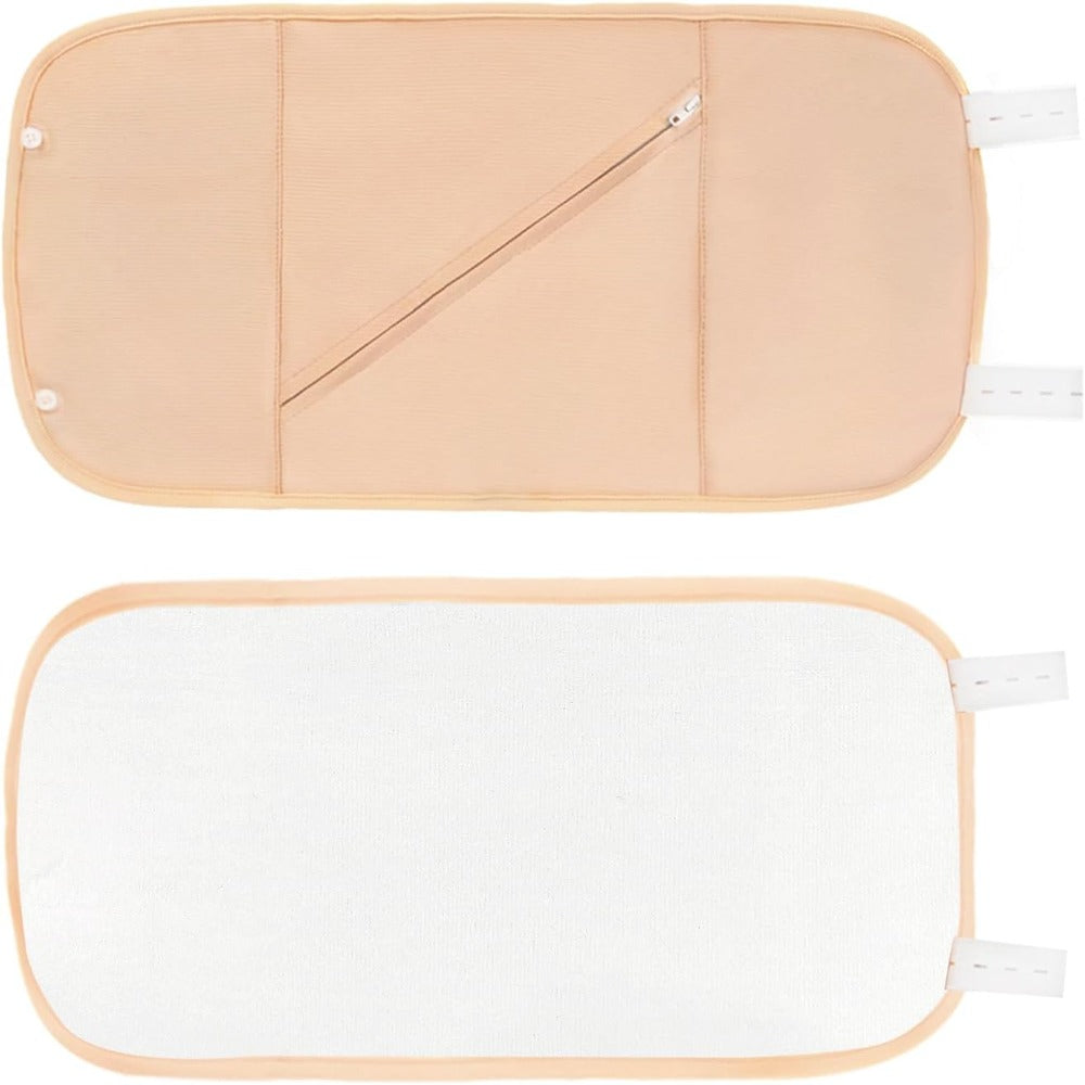 Castor Oil Pack Wrap with Elastic Straps