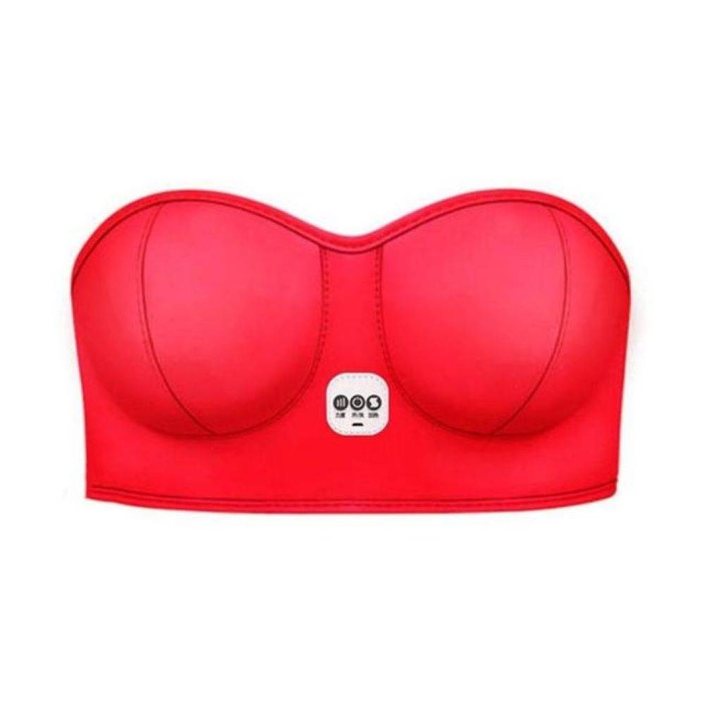 Smart Heated Bra Breast Massager Electronic Vibration Chest Massager