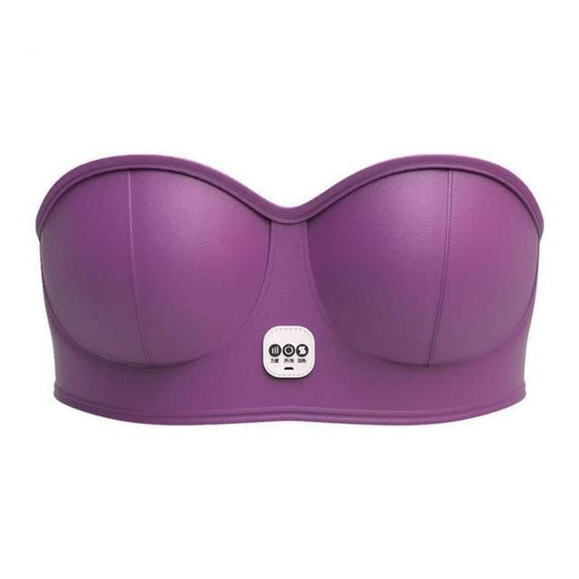 Smart Heated Bra Breast Massager Electronic Vibration Chest Massager