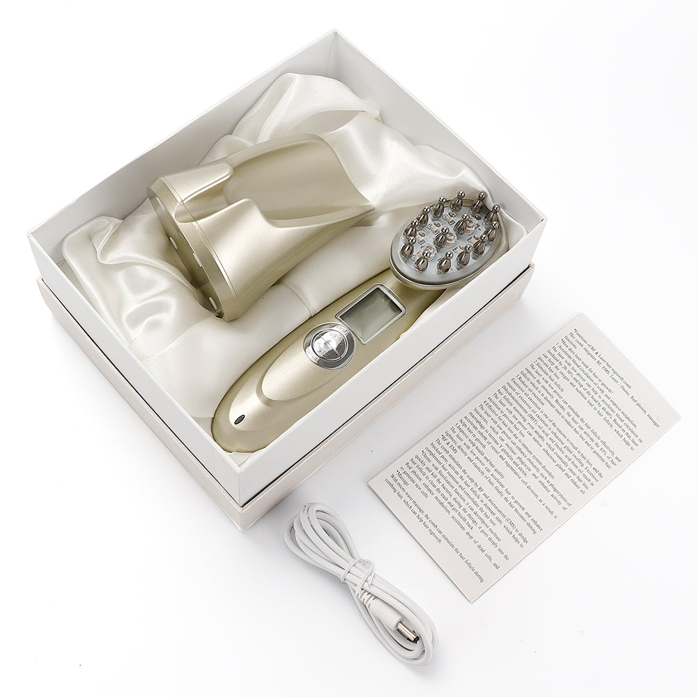 Laser-Powered Hair Growth Comb