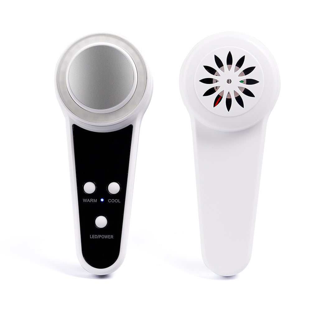 LED Photon Therapy Facial Massager with Hot Cold Treatment