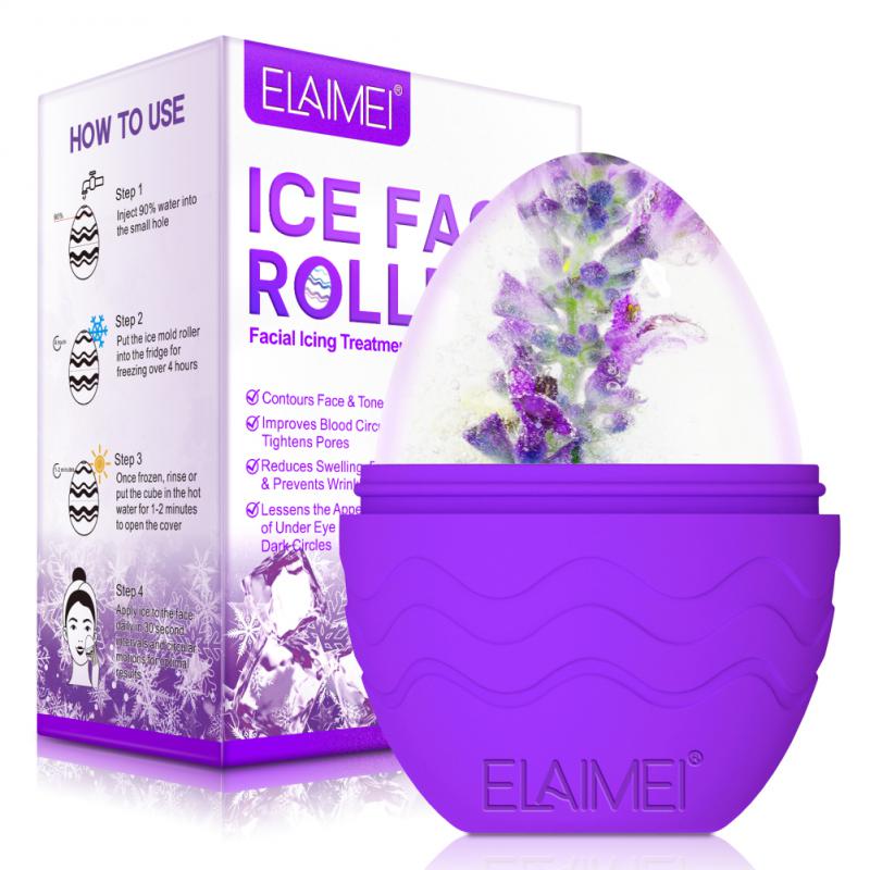 Ice Roller for Face and Eye-Silicone Ice Mold Face Massage